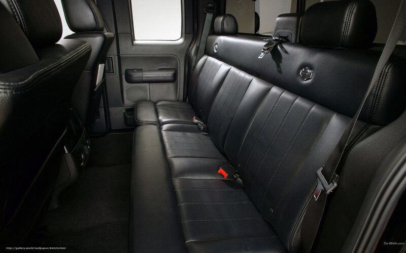 Black Leather Truck Seats