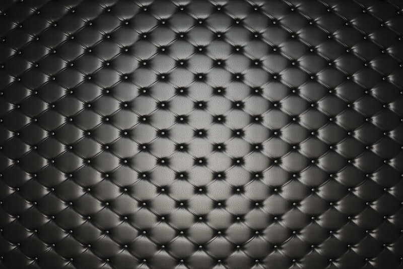 Black Leather Upholstery