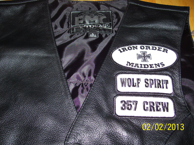 Black Leather Vest