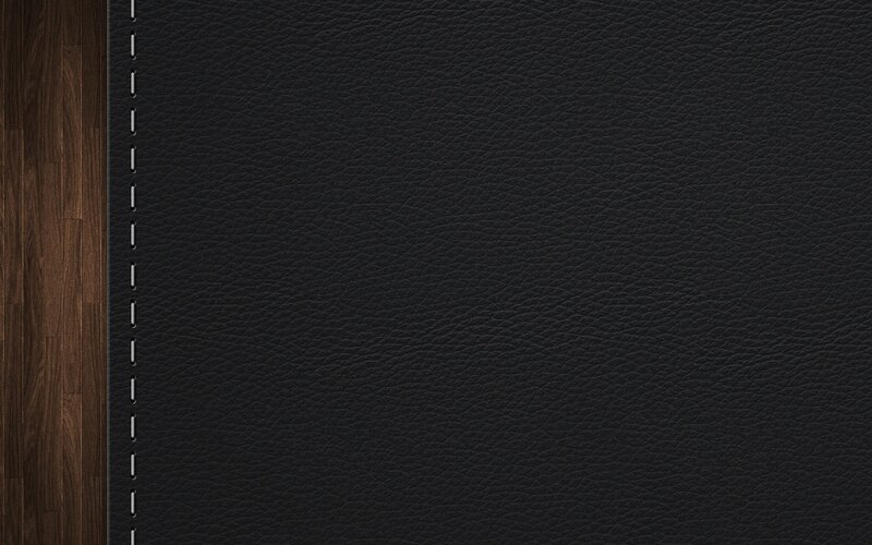 black leather with wood texture