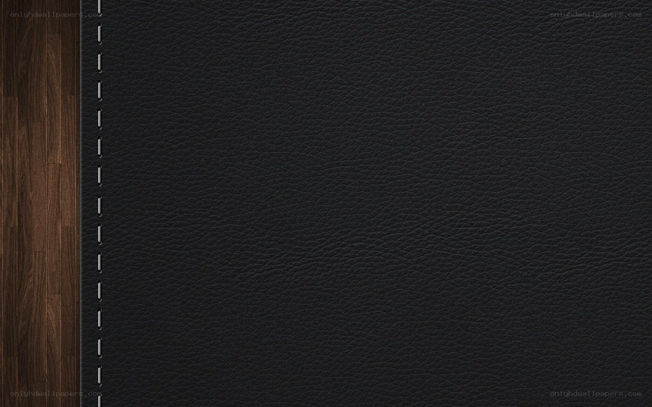 black leather with wood texture