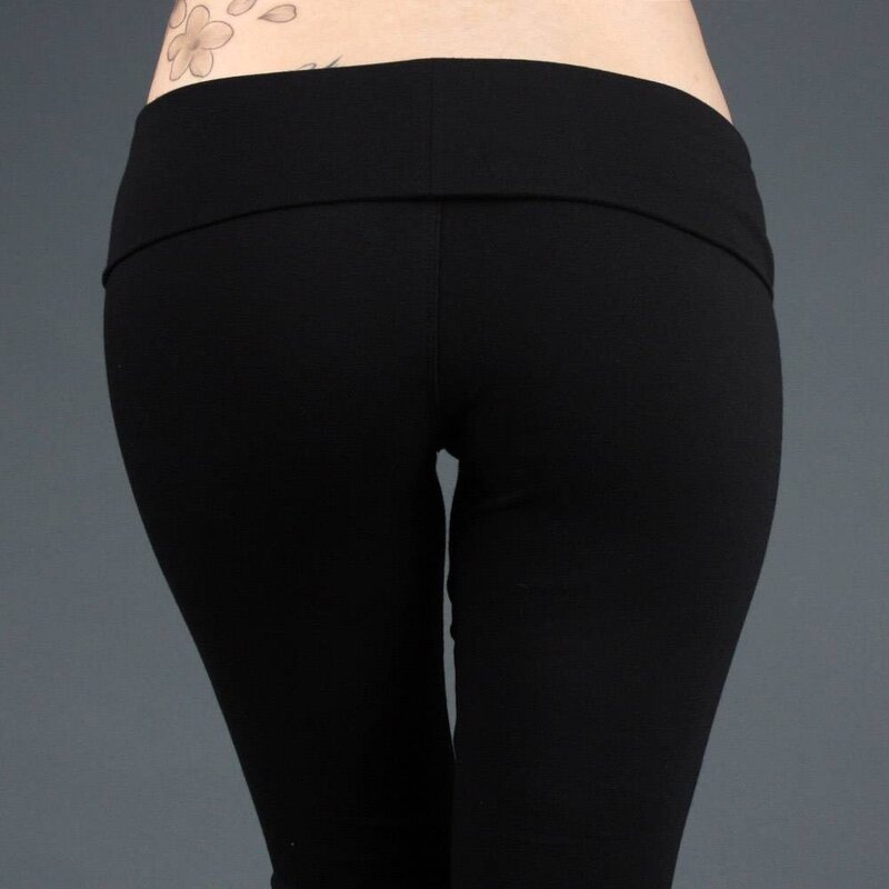 black leggings with tattoo