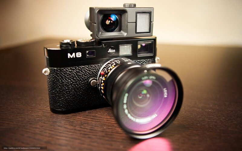 Black Leica M8 Camera