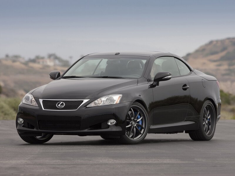 Black Lexus Coupe — Calm, Afternoon