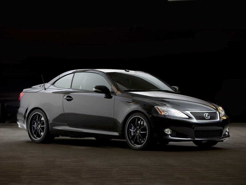 Black Lexus Coupe