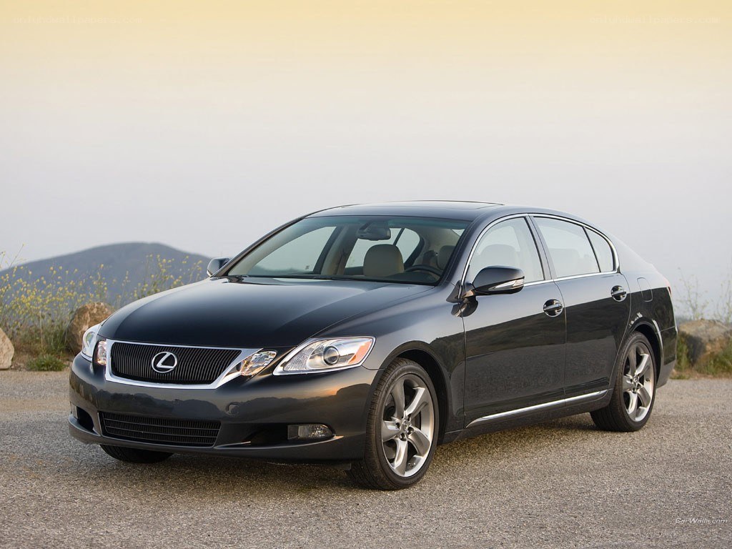 black lexus gs sedan