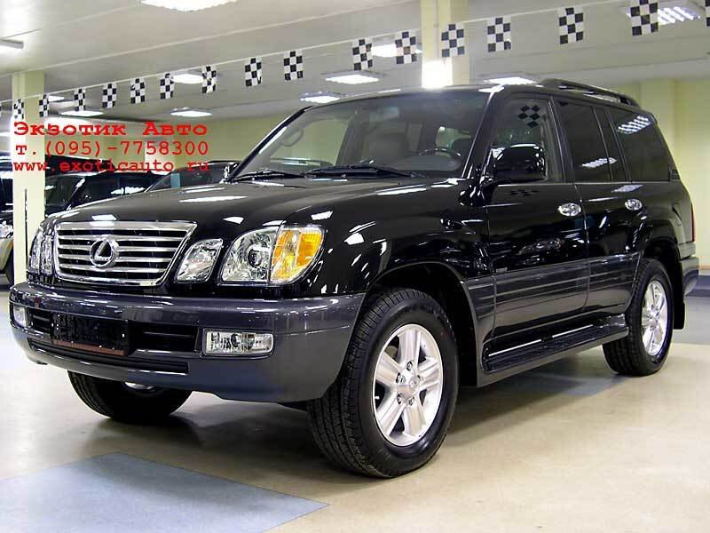 Black Lexus Gx470 Suv