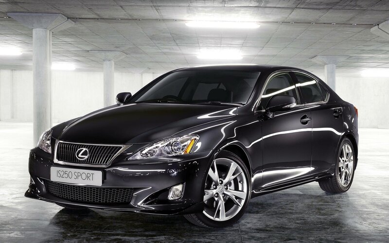 Black Lexus IS250 Sport