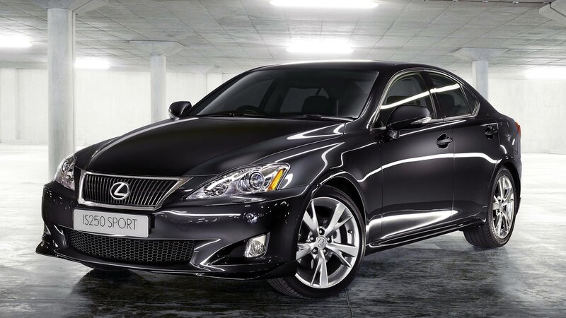 Black Lexus Is250 Sport — Neutral