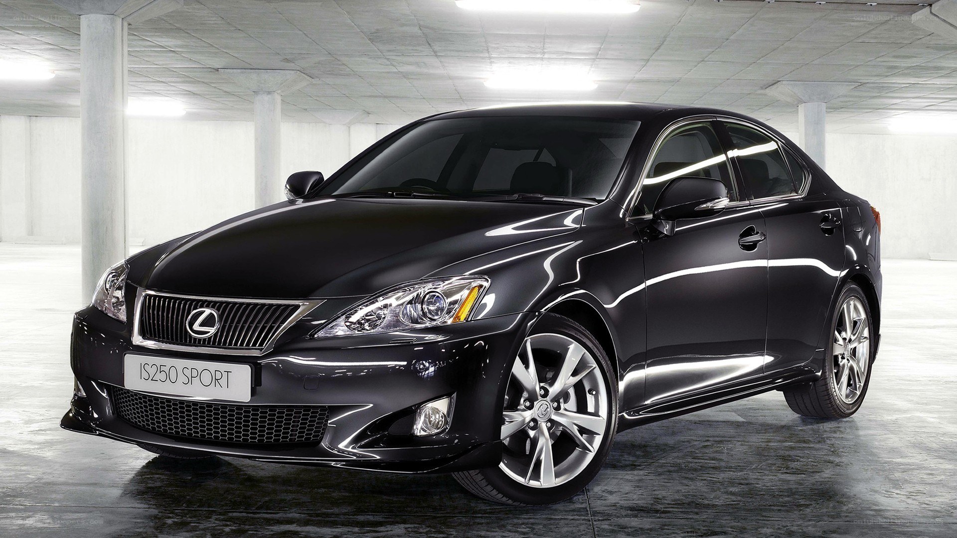 Black Lexus IS250 Sport