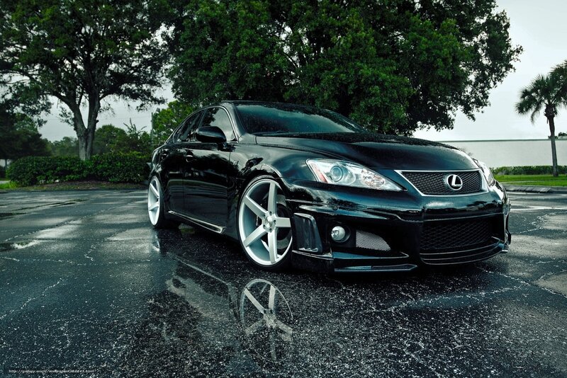 Black Lexus Is250