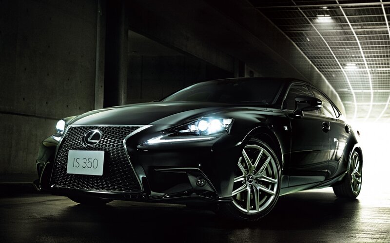 Black Lexus Is350 Car