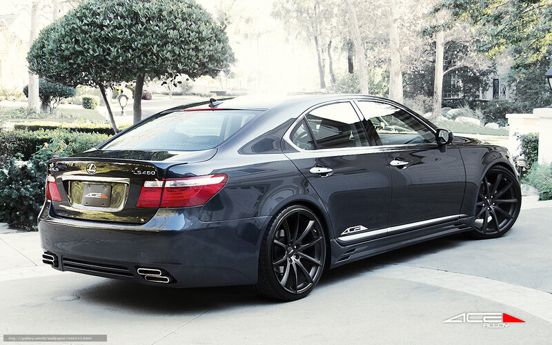 Black Lexus Ls460 Sedan — Calm
