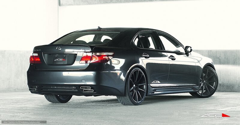 black lexus ls460 sedan