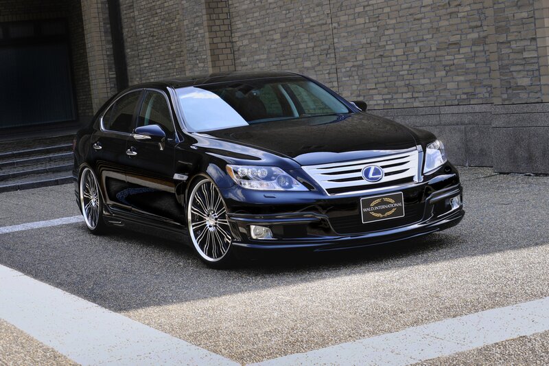 Black Lexus Sedan — Dramatic, Afternoon, Photograph, Car