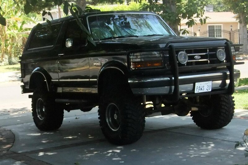 Black Lifted Bronco