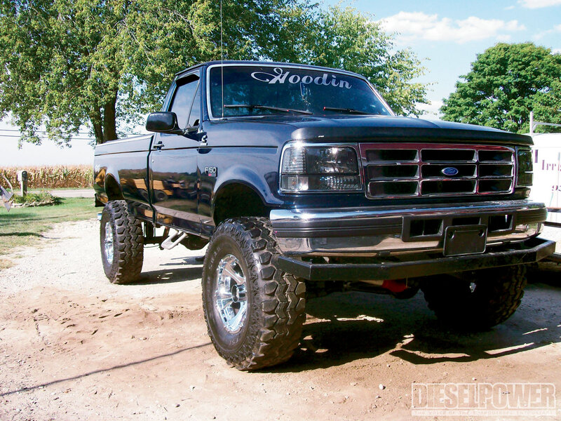 Black Lifted Ford F-150