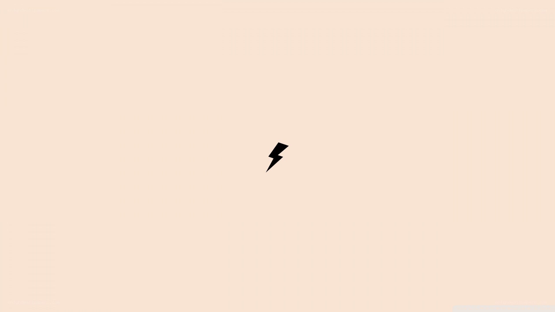black lightning bolt icon