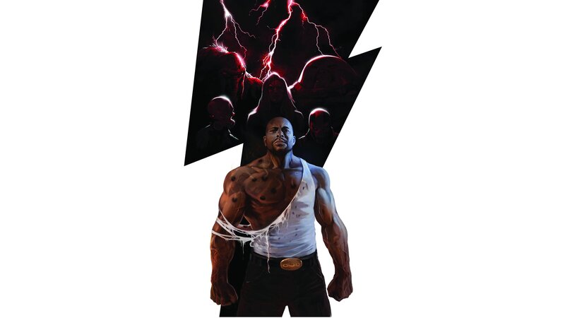 Black Lightning comic cover art