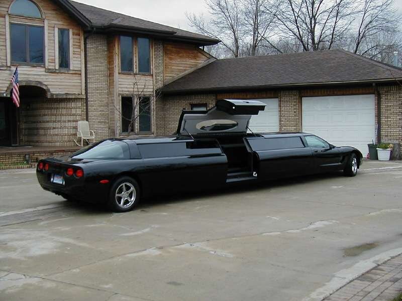 Black Limo Car