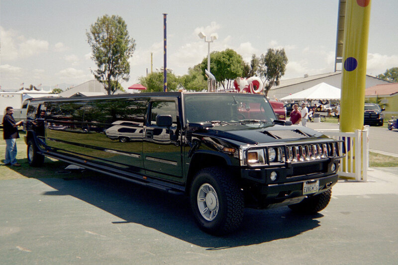Black Limo Hummer