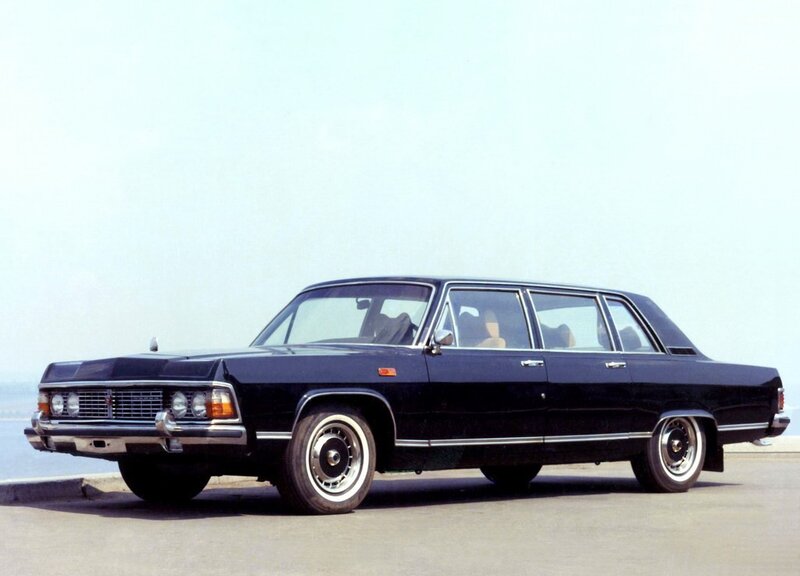 black limousine by the sea