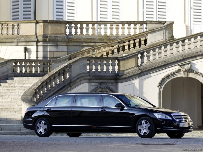 Black Limousine Car — Formal, Afternoon