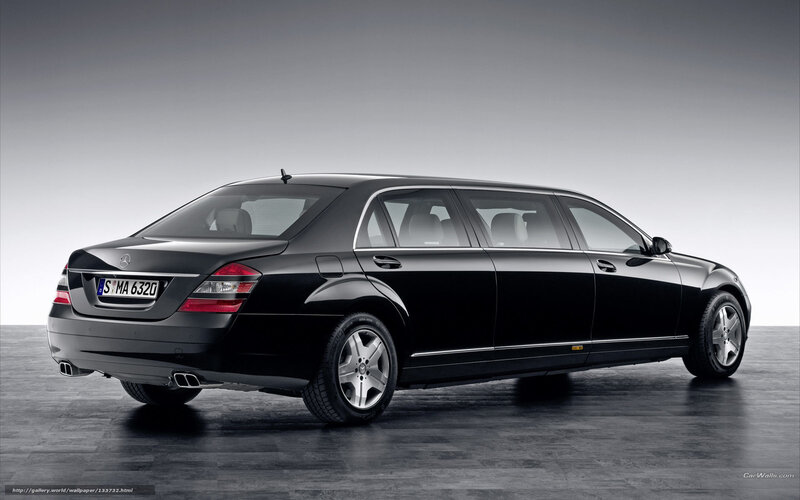 Black Limousine Car — Neutral, Photograph