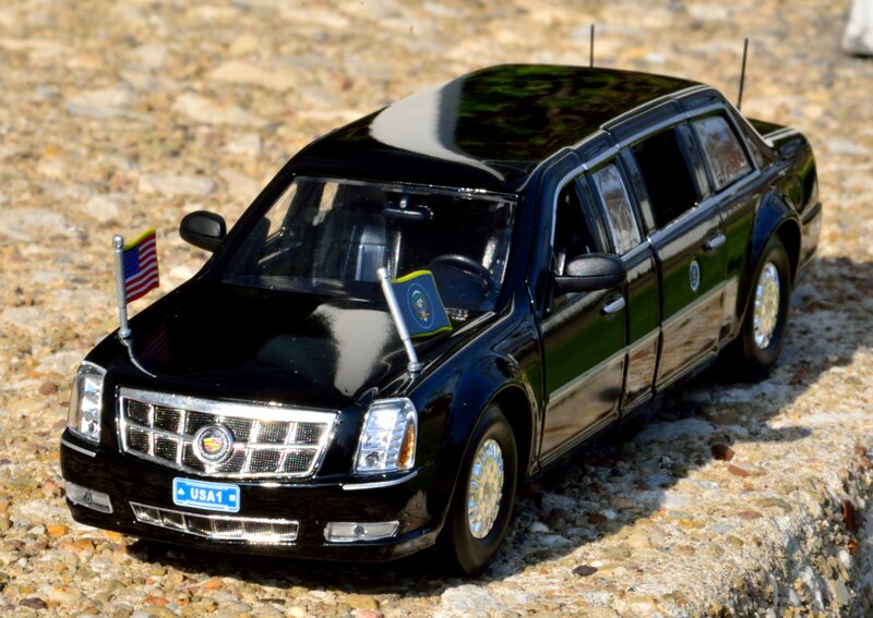 Black Limousine Model — Neutral, Afternoon