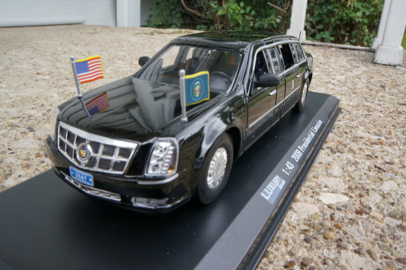 Black Limousine Model