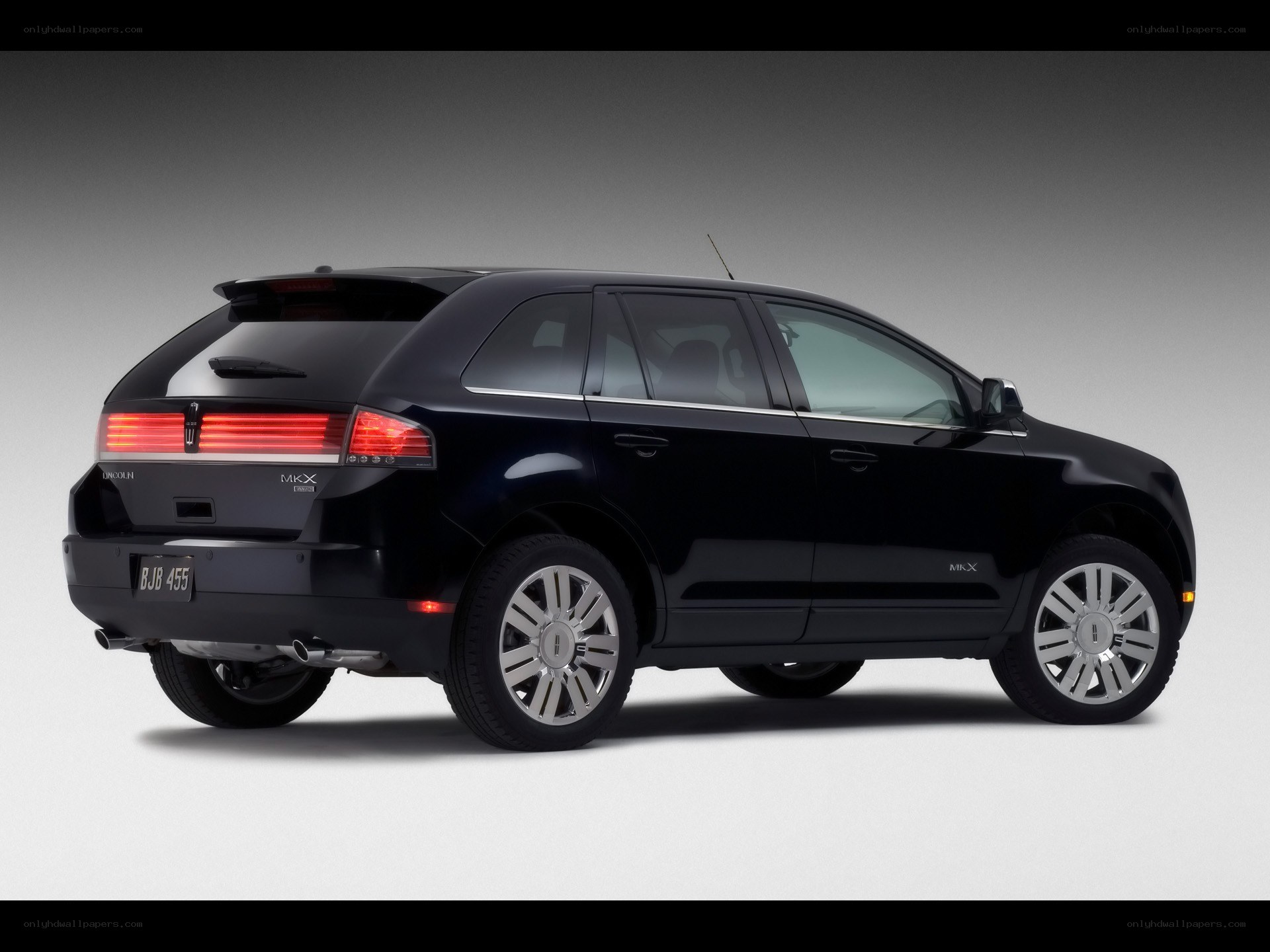 Black Lincoln MKX SUV