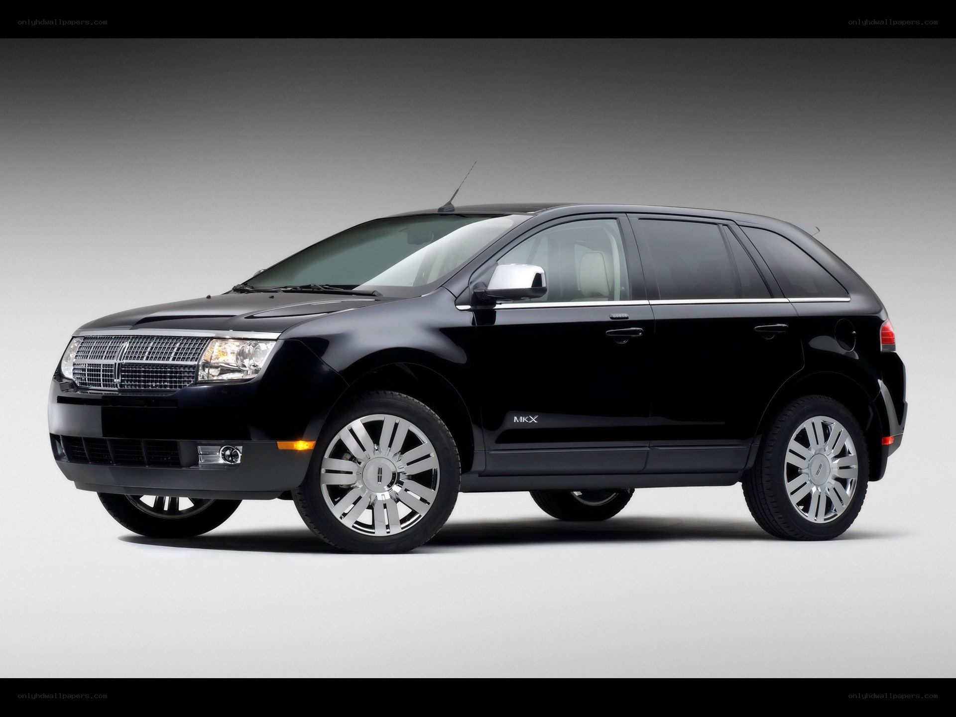 Black Lincoln MKX SUV