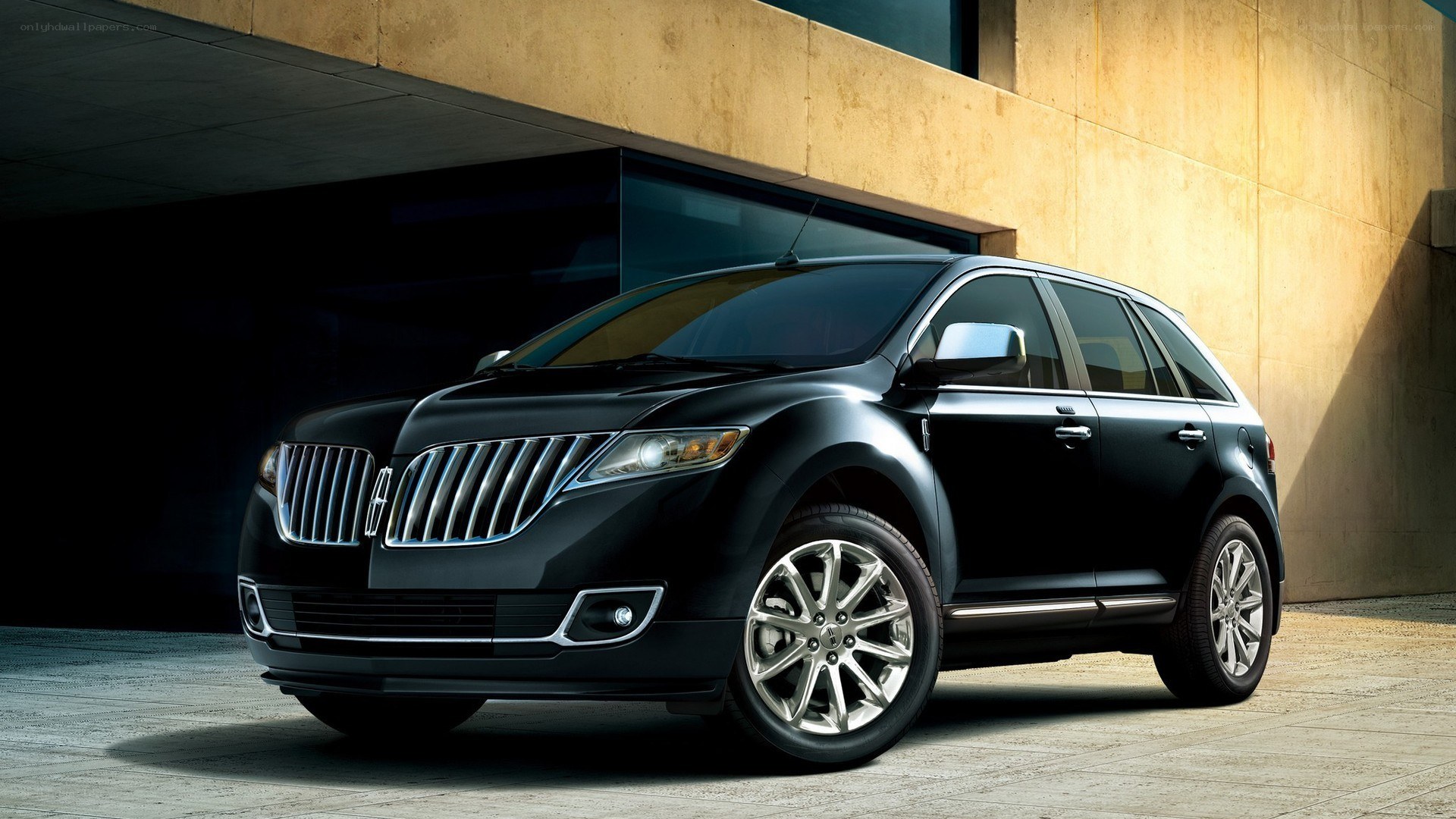Black Lincoln MKX SUV