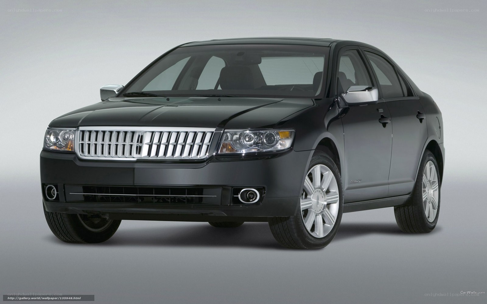 Black Lincoln MKZ sedan