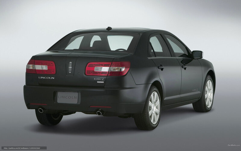 Black Lincoln MKZ Sedan — Neutral, Photograph