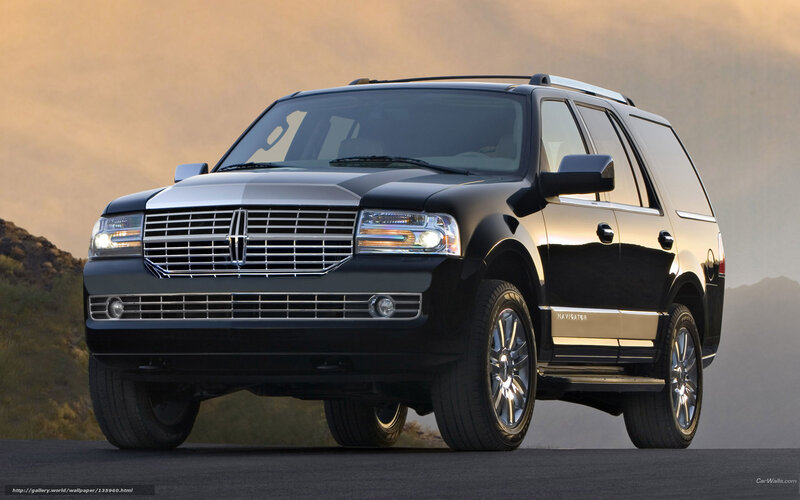 Black Lincoln Navigator SUV