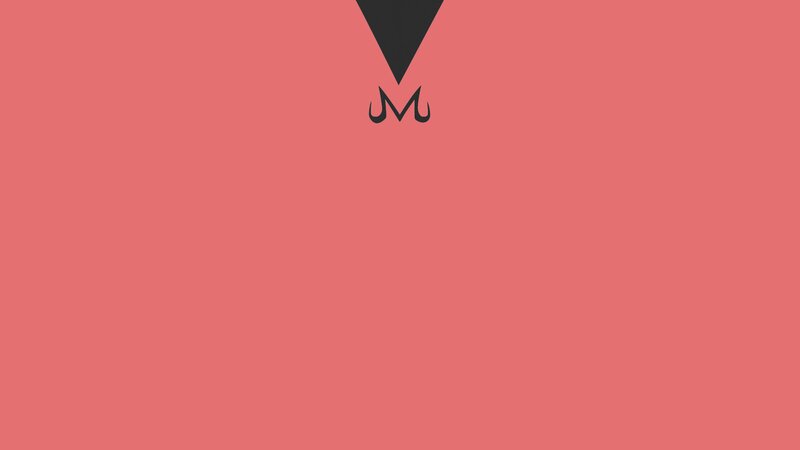 Black Logo on Red Background
