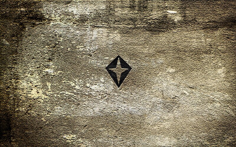 Black Logo on Stone