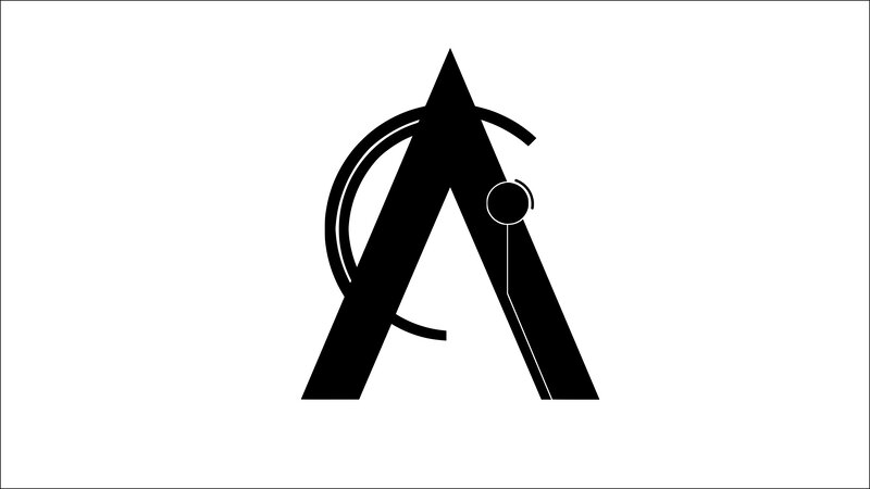 Black Logo on White — Minimalist