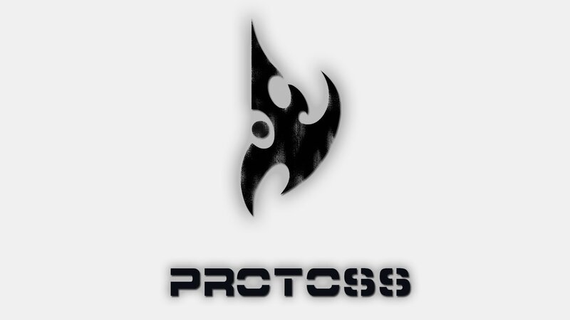 Black Logo on White