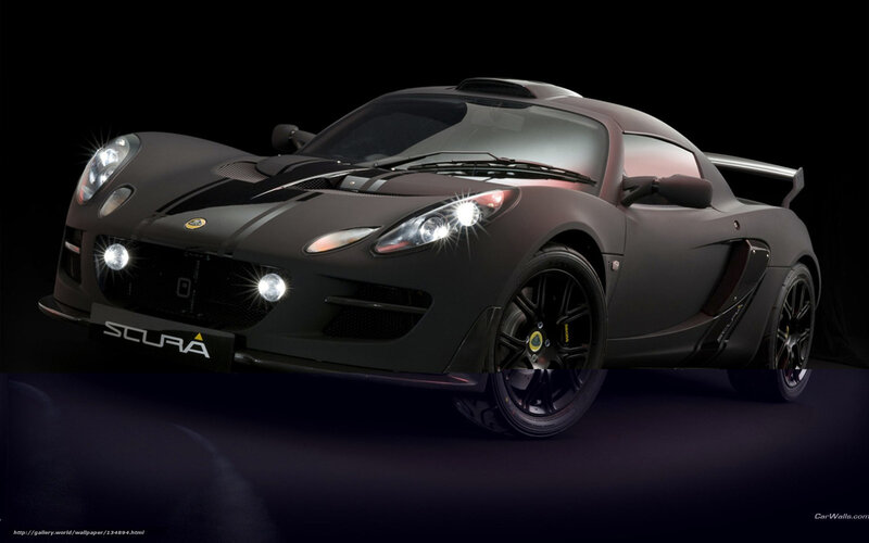 Black Lotus Scura sports car