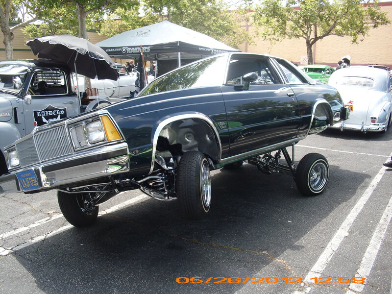 Black Lowrider Car