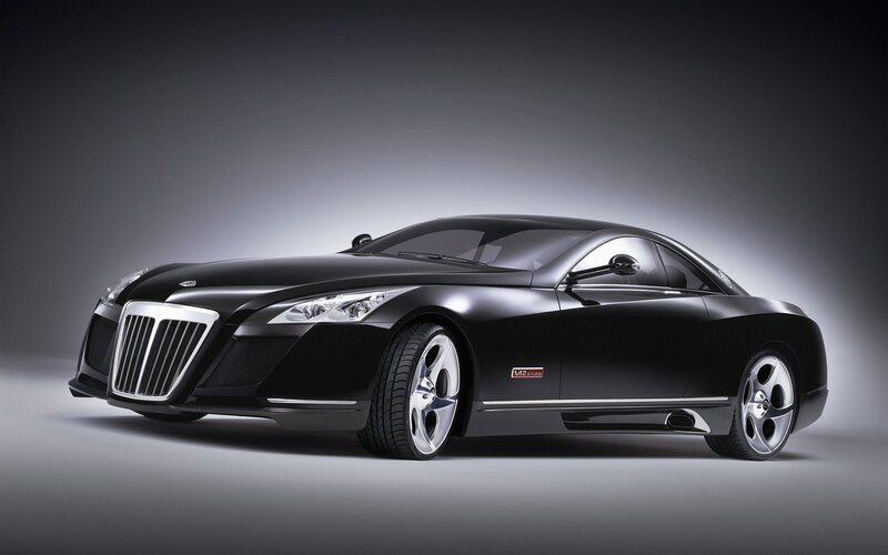 Black Luxury Car — Dramatic, Photograph, Headlights