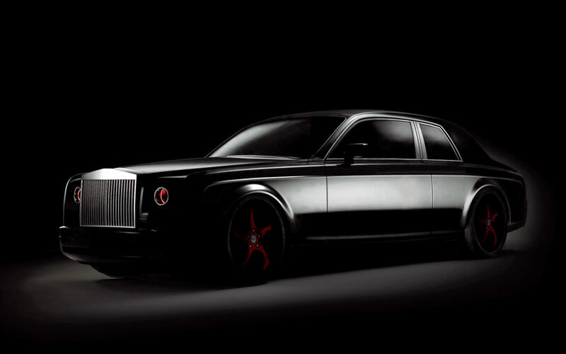 Black Luxury Car — Dramatic, Photograph, Wheels, Grille
