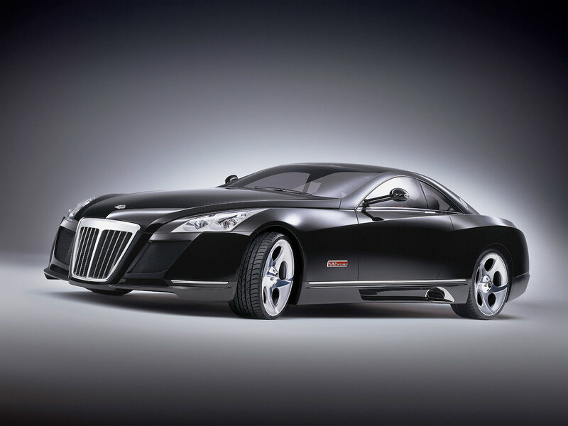 Black Luxury Car — Grille