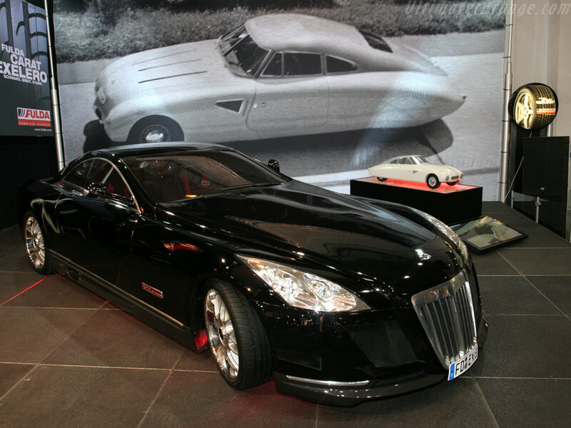 Black Luxury Car — Showroom