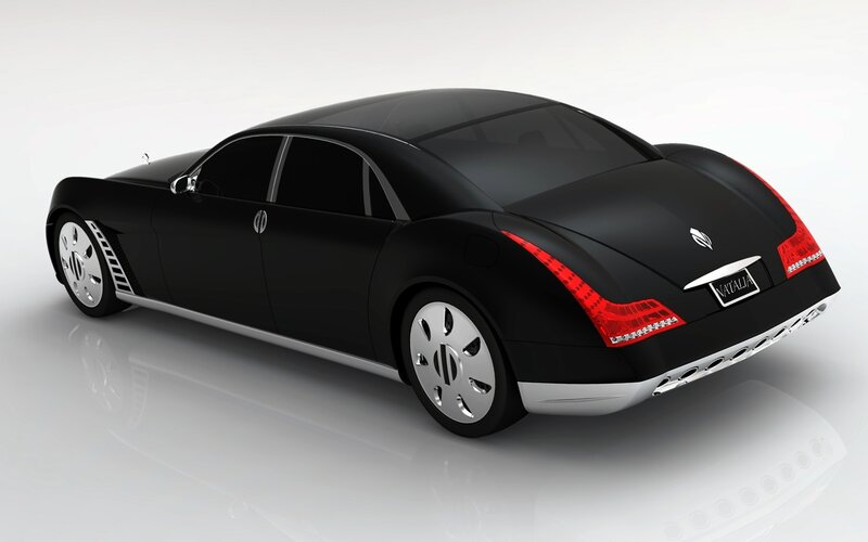 Black Luxury Car — Sleek
