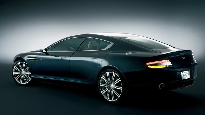 black luxury coupe car