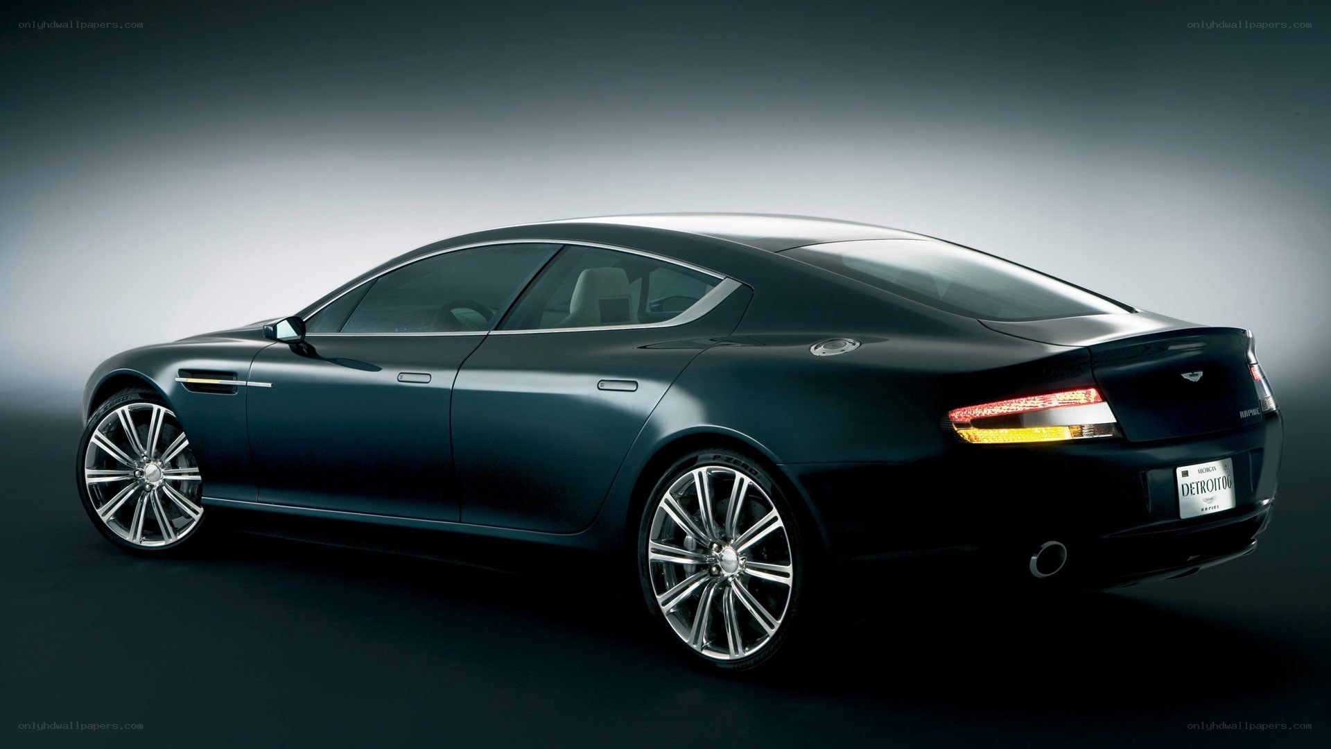 black luxury coupe car