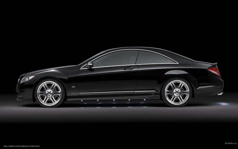 black luxury coupe car